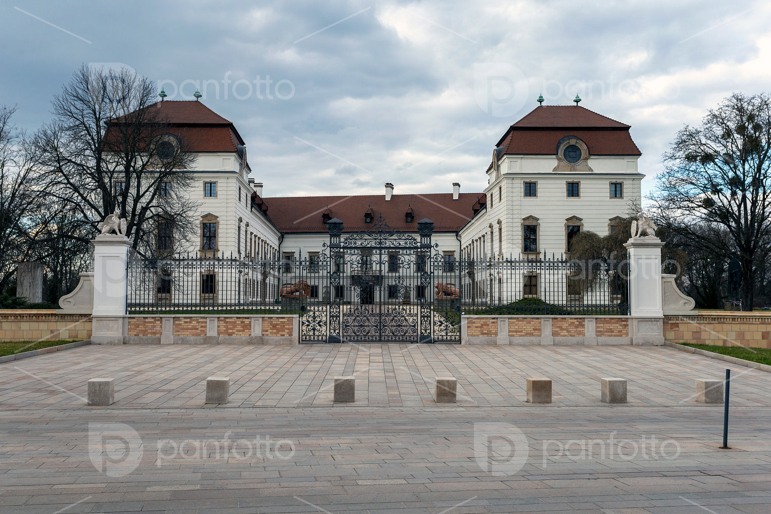 Esterházy palace in Pápa Panfotto