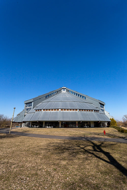 Rotunda in Ópusztaszer National Heritage Park