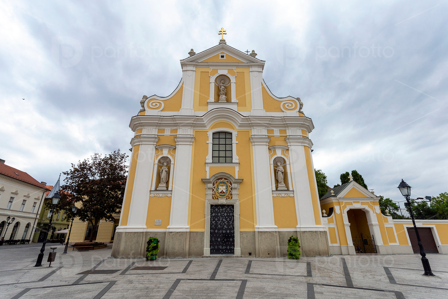 Carmelite church in Gyor, Hungary