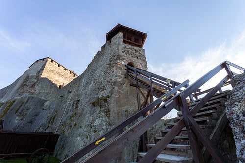 The Citadel castle of Visegrád