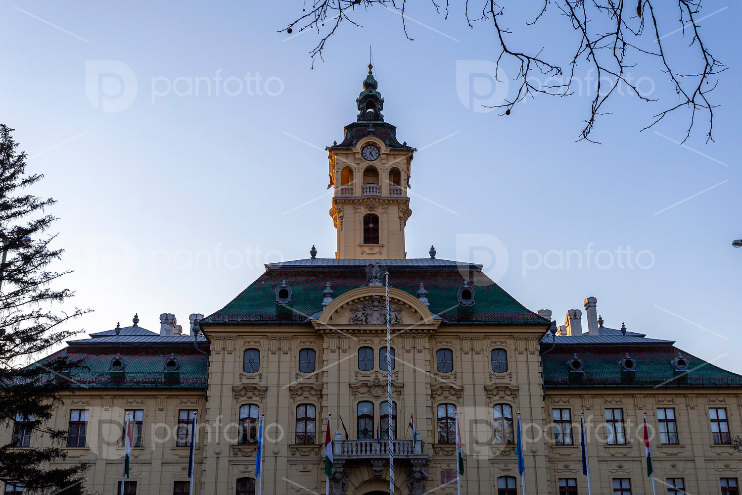 The town hall of Szeged