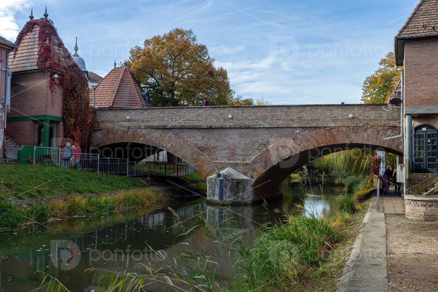 Bridge on a channel in Gyula
