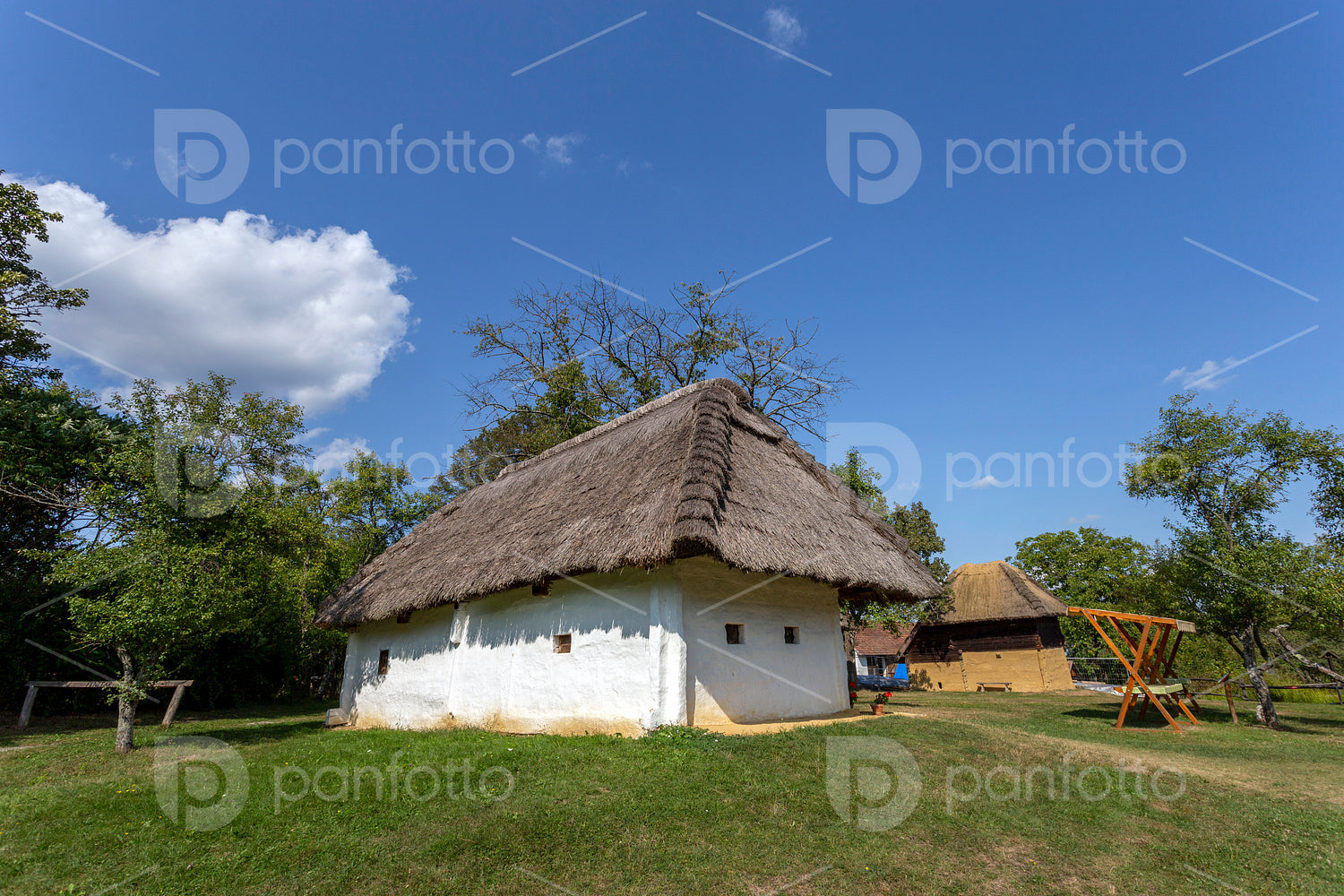 Open air museum in Szalafő