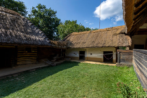 Open air museum in Szalafő