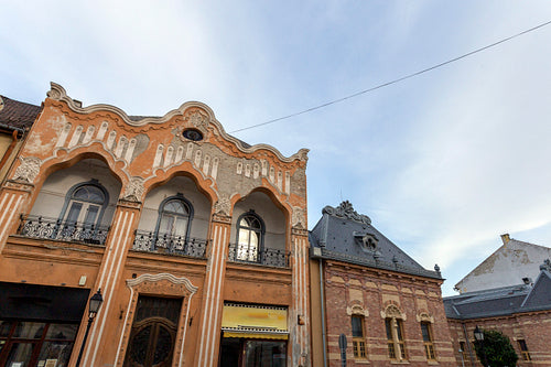 Art nouveau building in Székesfehérvár