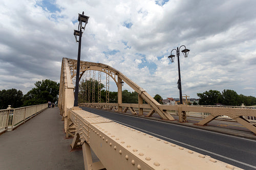 Kossuth bridge in Gyor
