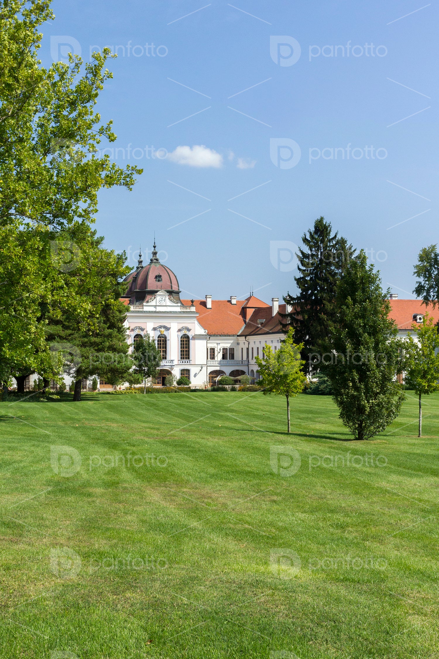 Garden of the Royal Palace of Godollo