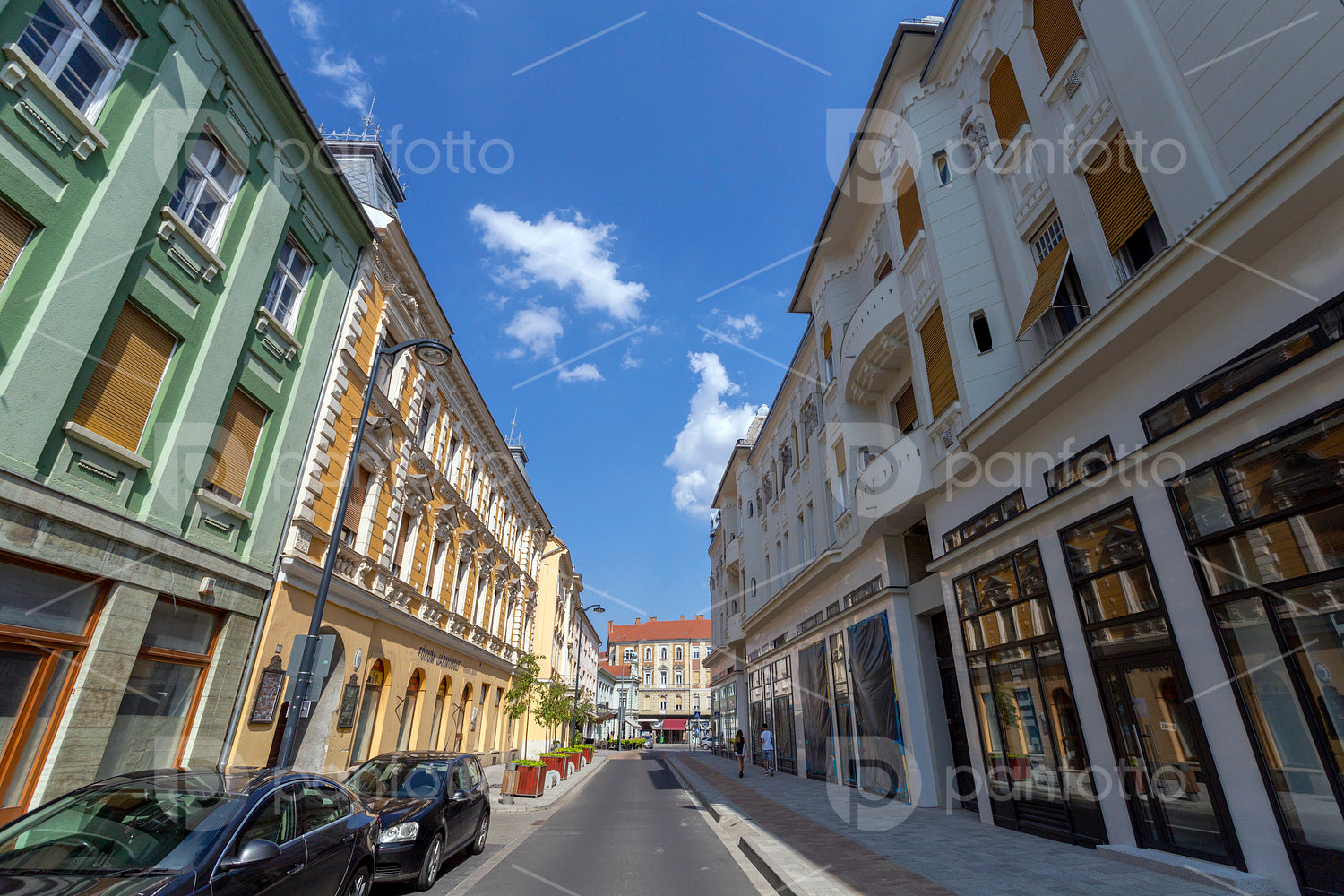 Summer day in Szombathely, Hungary