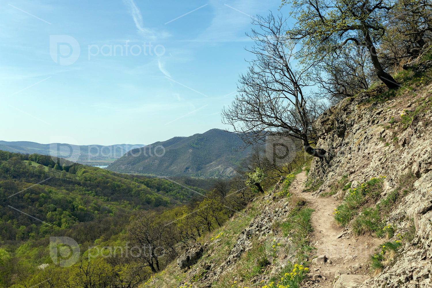 Spartacus trail in the Visegrád Mountains