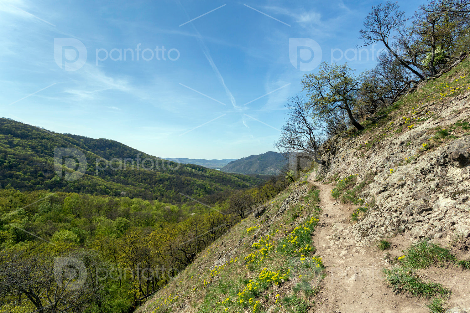 Spartacus trail in the Visegrád Mountains