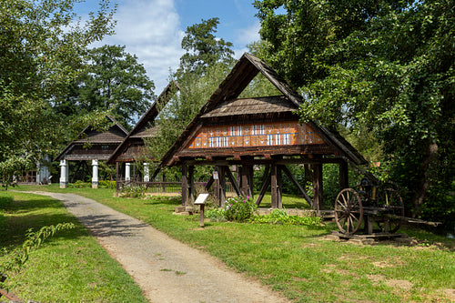 Open air museum in Zalaegerszeg