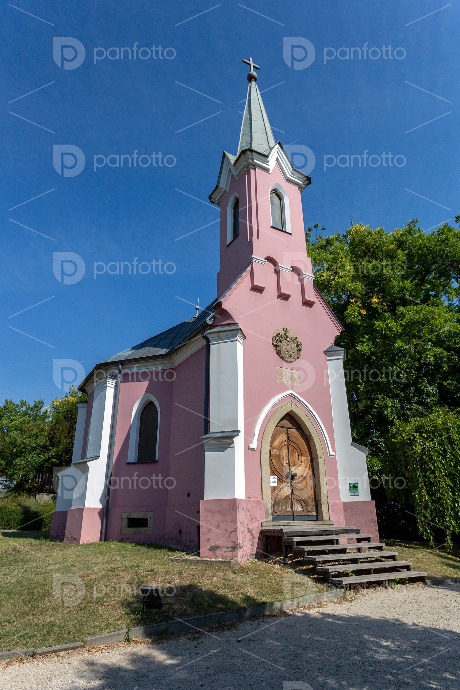 The Red chapel in Balatonboglár