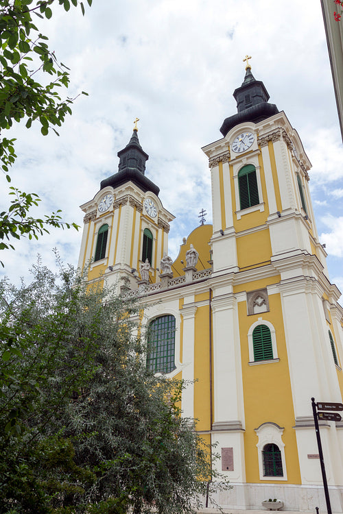 St. Stephen Cathedral in Szekesfehervar, Hungary