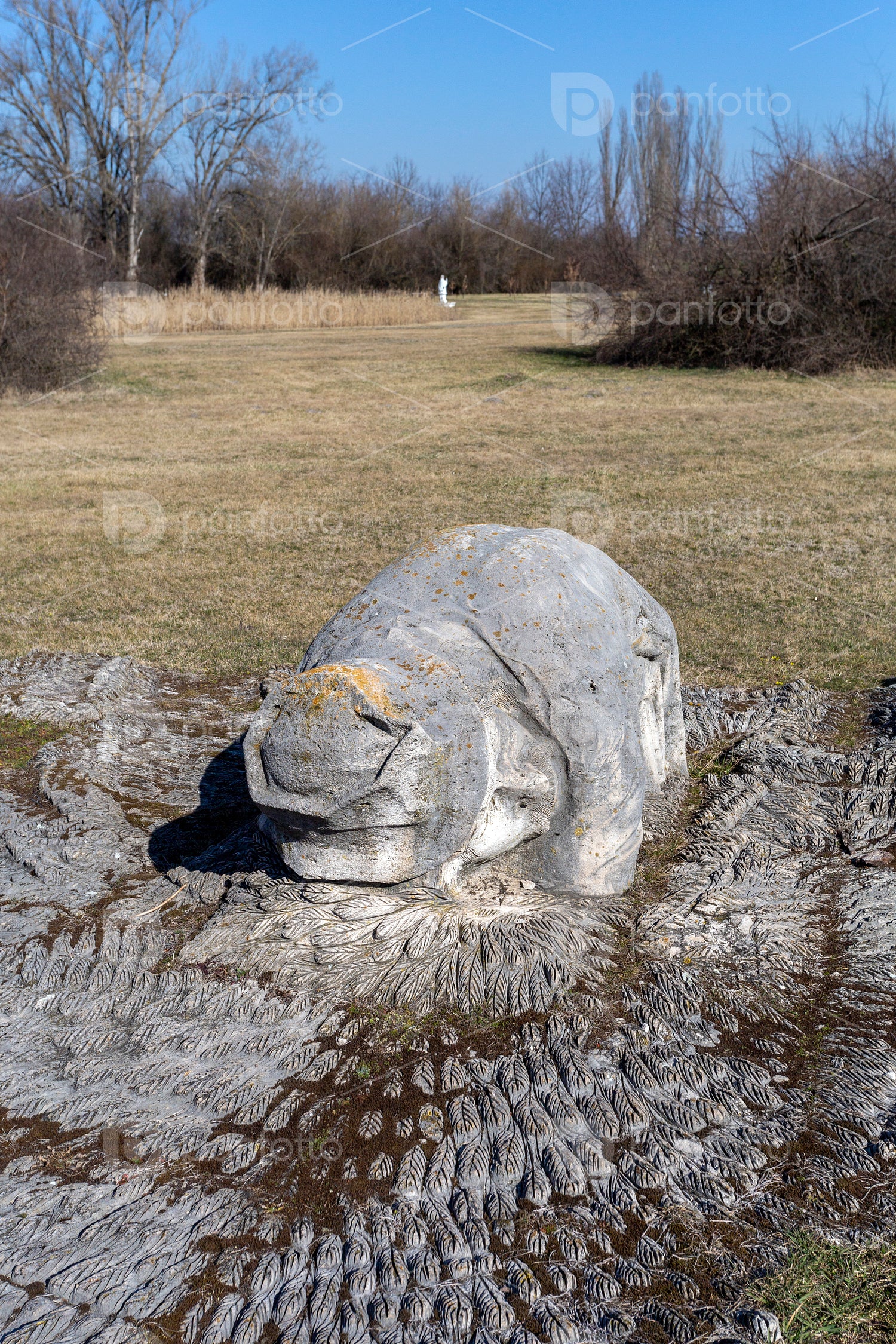 Sculpures at the Ópusztaszer National Heritage Park