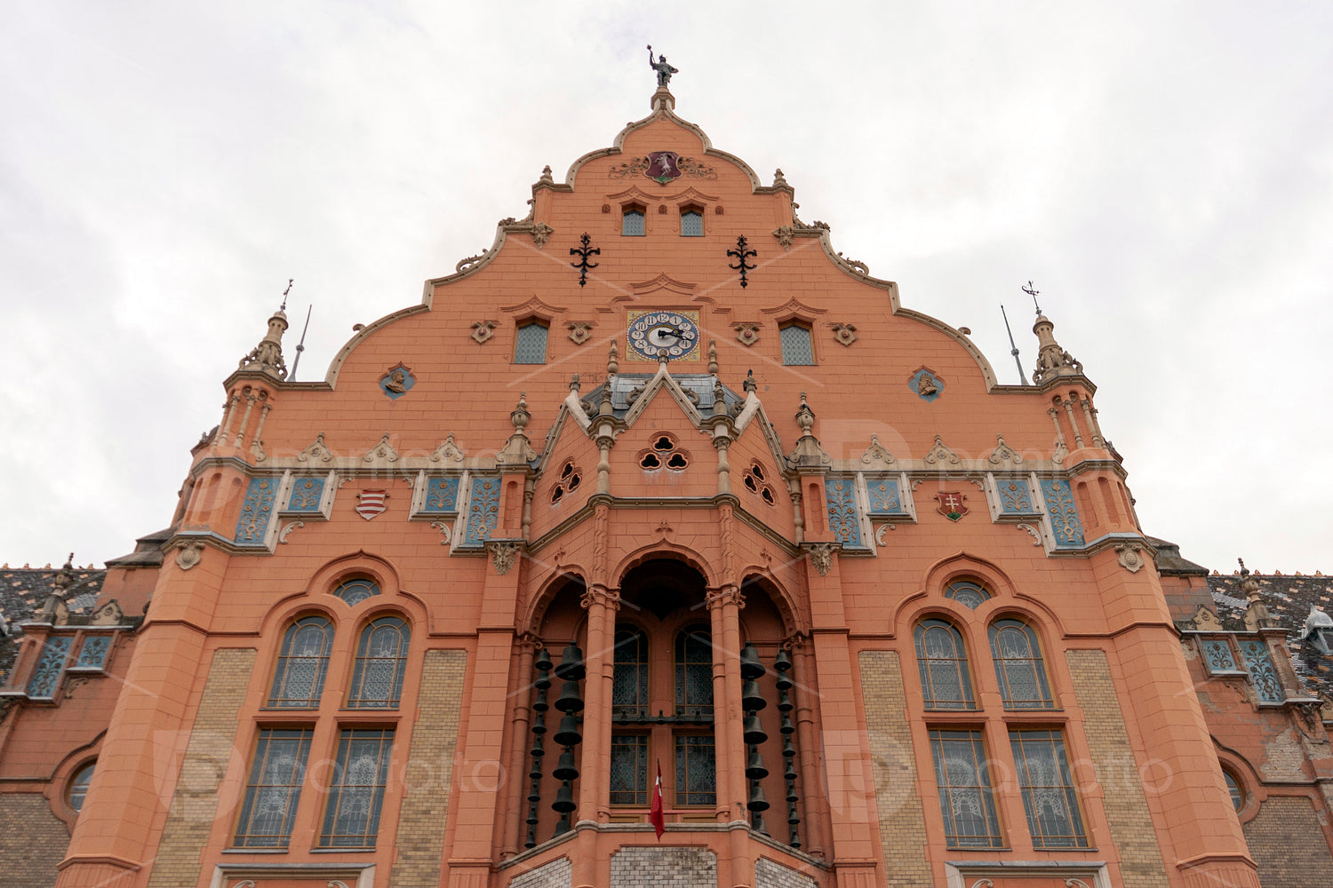 Secession style Town Hall in Kecskemet