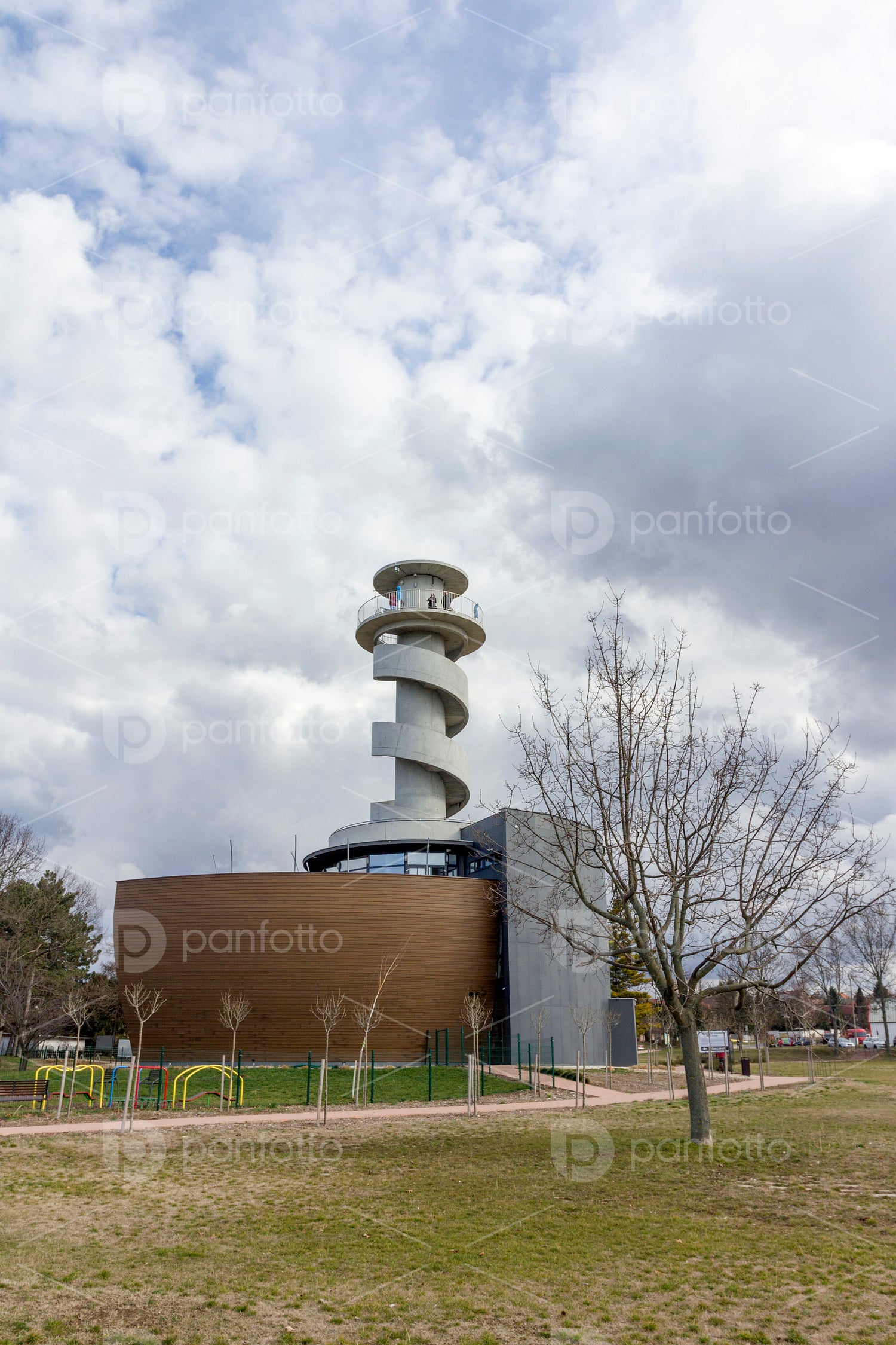 Lookout tower at lake Balaton