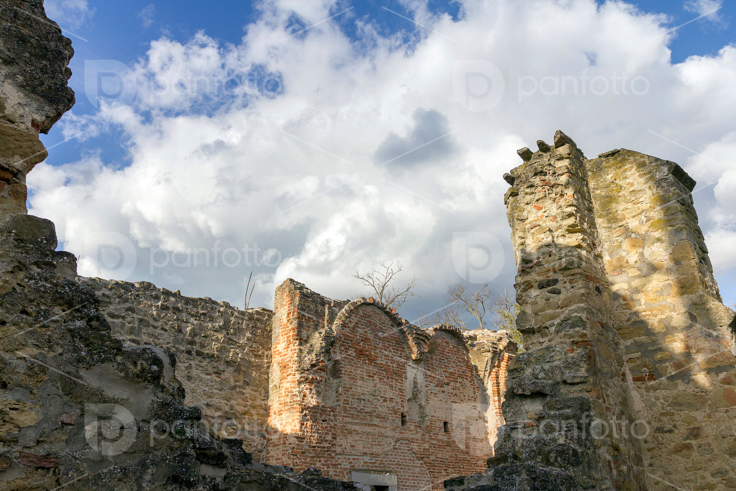 Ruin church in Radpuszta