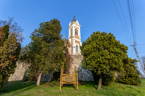 Catholic church in Banhida, Tatabanya