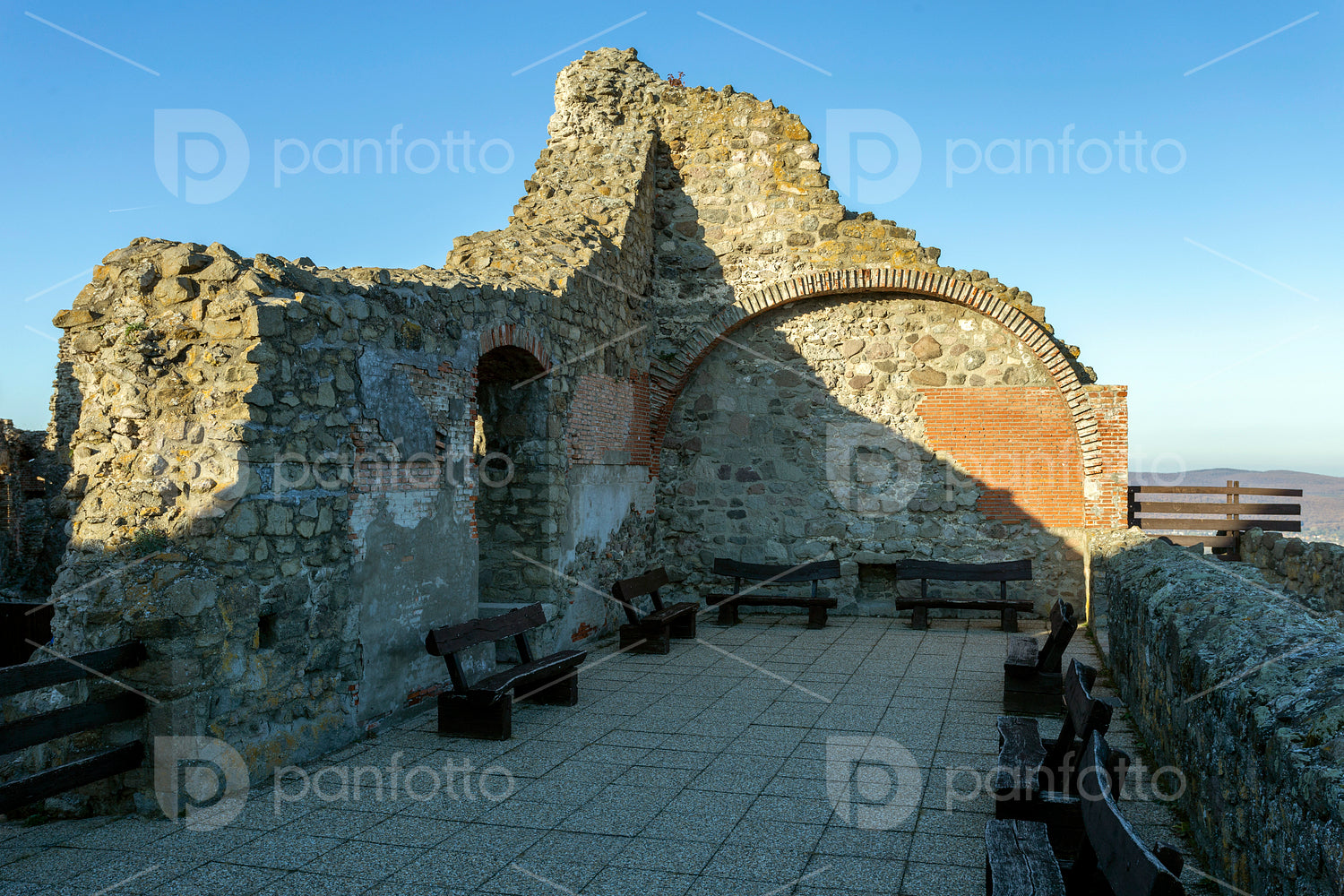 The Citadel castle of Visegrád