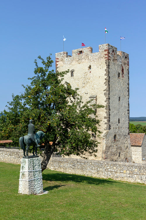 Kinizsi castle in Nagyvázsony