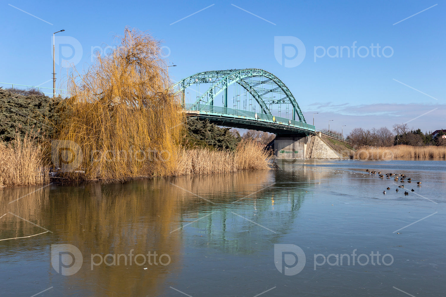 The Árpád bridge in Ráckeve
