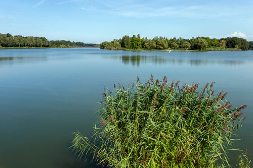 The Gébárti-tó in Zalaegerszeg