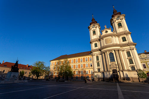 Minorite church in Eger, Hungary