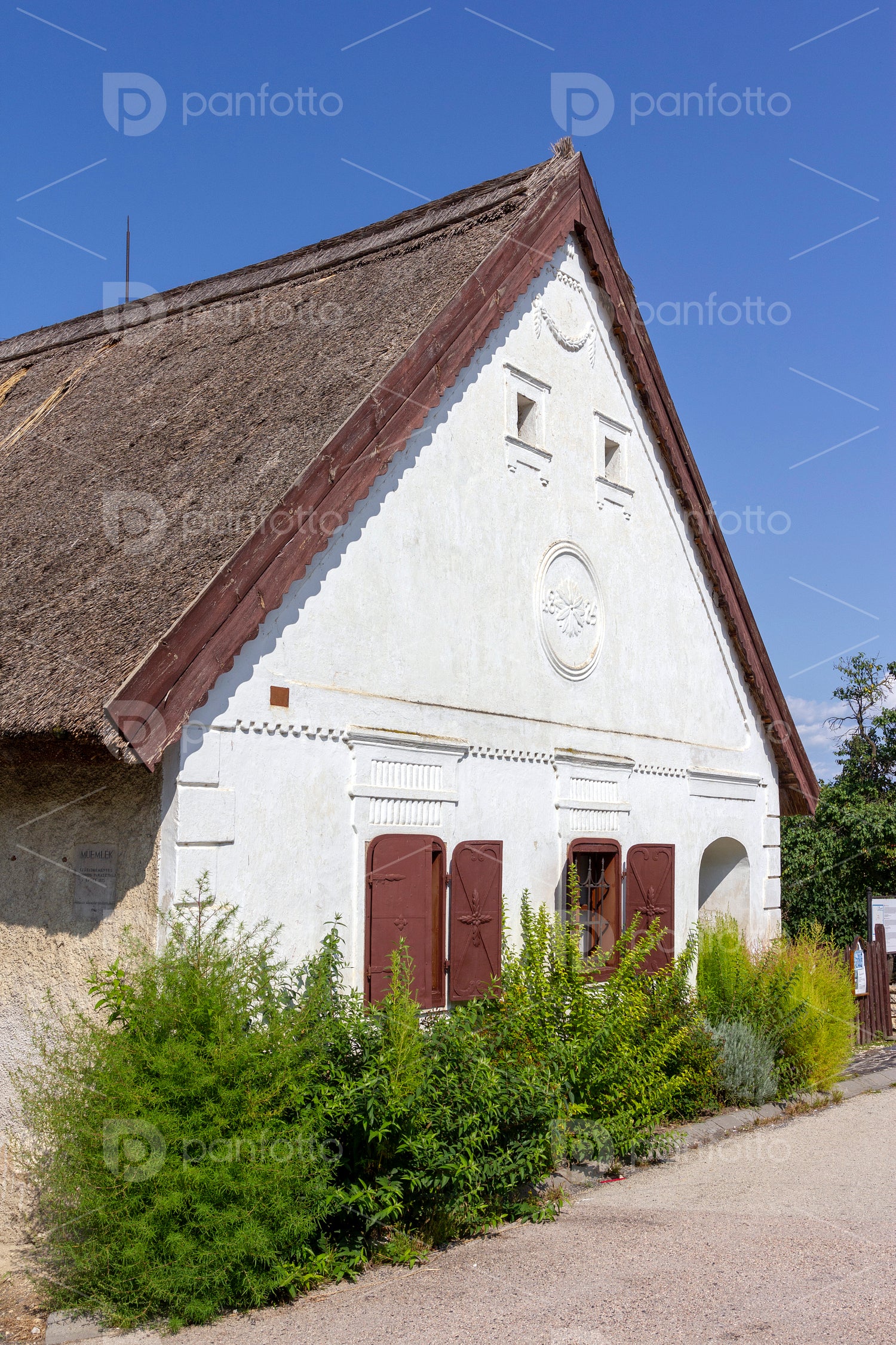 Traditional Hungarian house in Nagyvázsony
