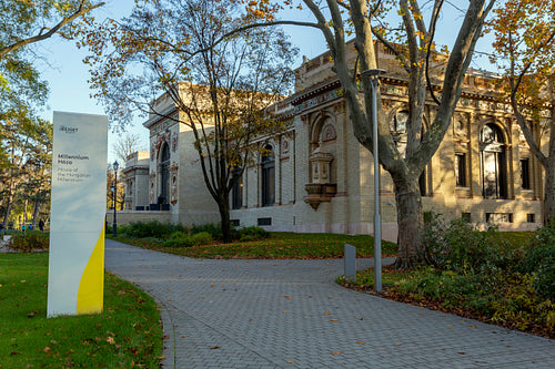 House of the Hungarian Millennium in Budapest