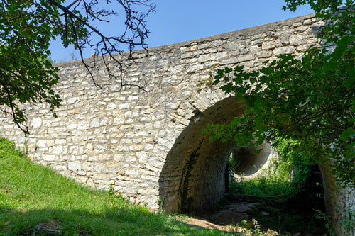 Baroque stone bridge in Dörgicse