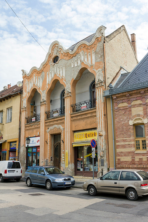 Art nouveau house in Szekesfehervar