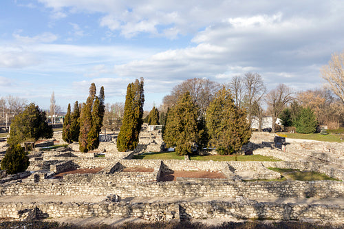 Roman ruins of Aquincum