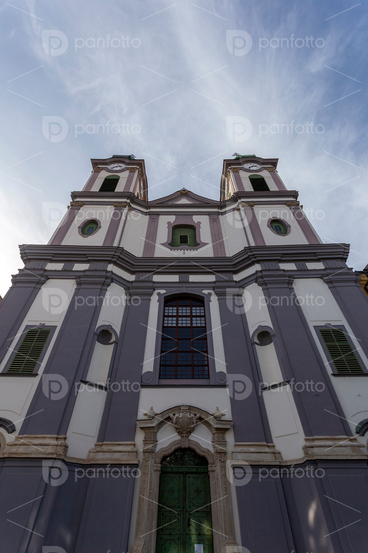 Facade of the Cistercian Church of Székesfehérvár