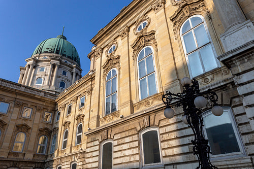 The Buda Castle in Budapest