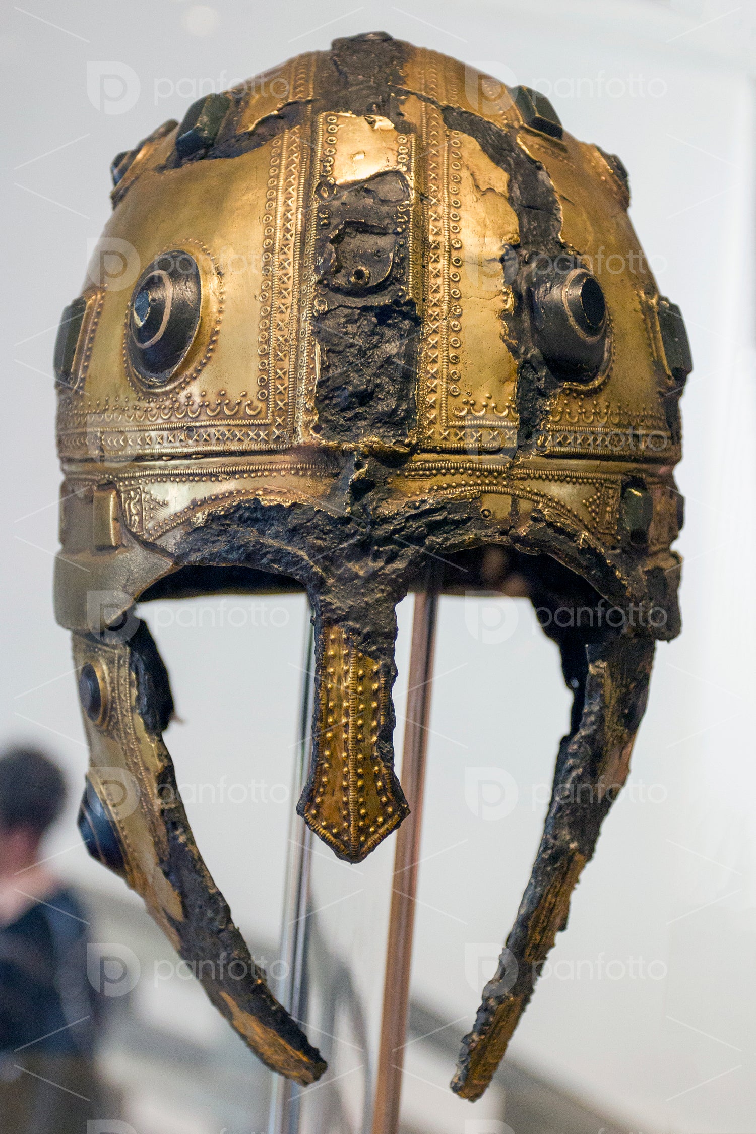 Roman helmet in Aquincum