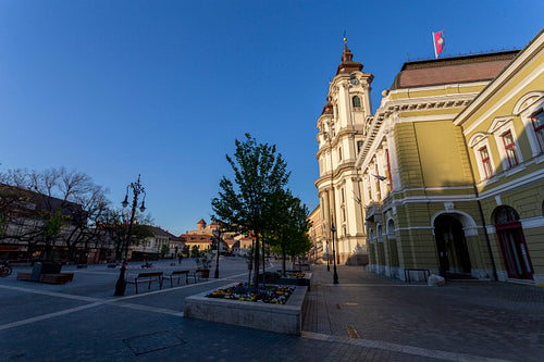 Minorite church in Eger, Hungary