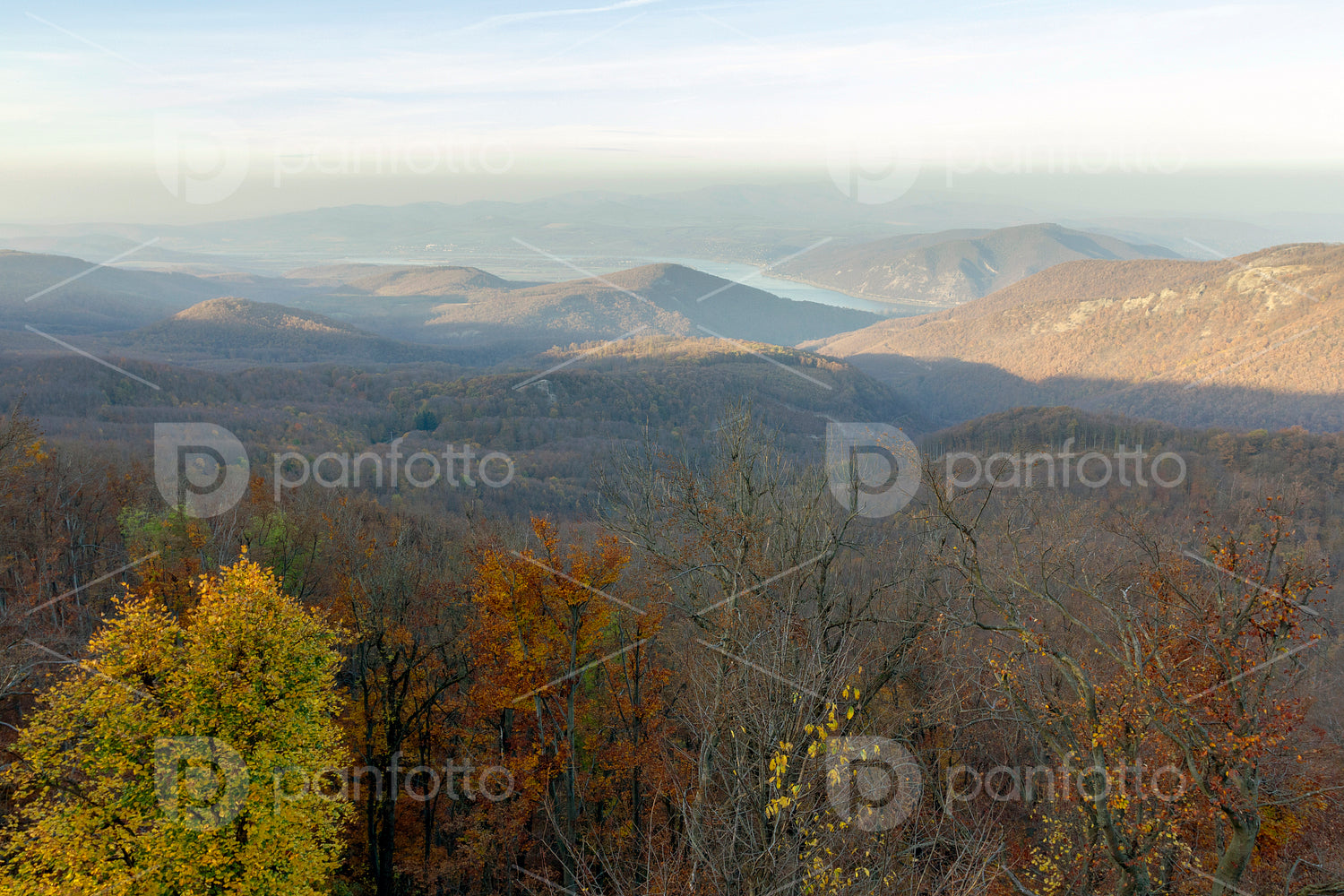 Danube bend view from Dobogókő