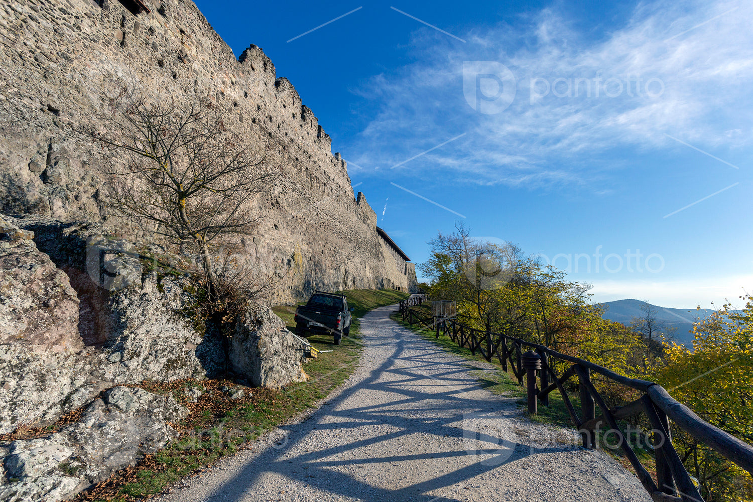 The Citadel castle of Visegrád