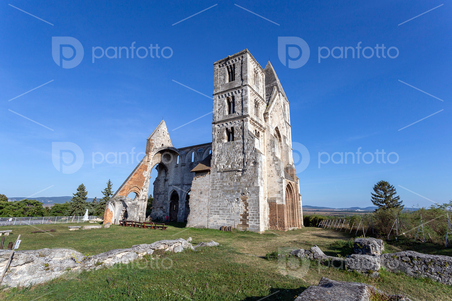 Premontre monastery church of Zsambek