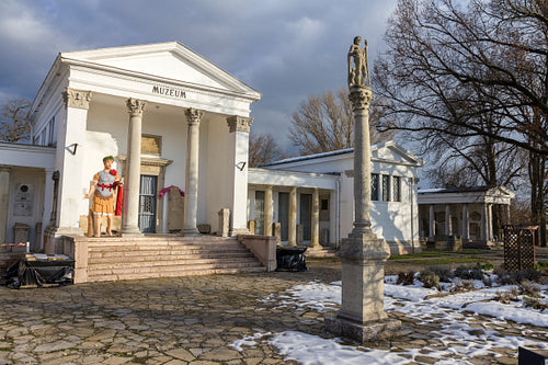 Roman ruins in Aquincum