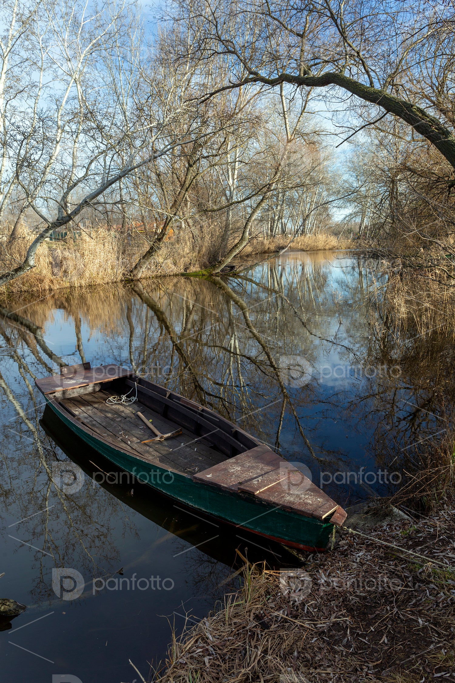The river Danube at Szigetcsép