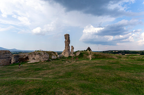 The castle of Nógrád