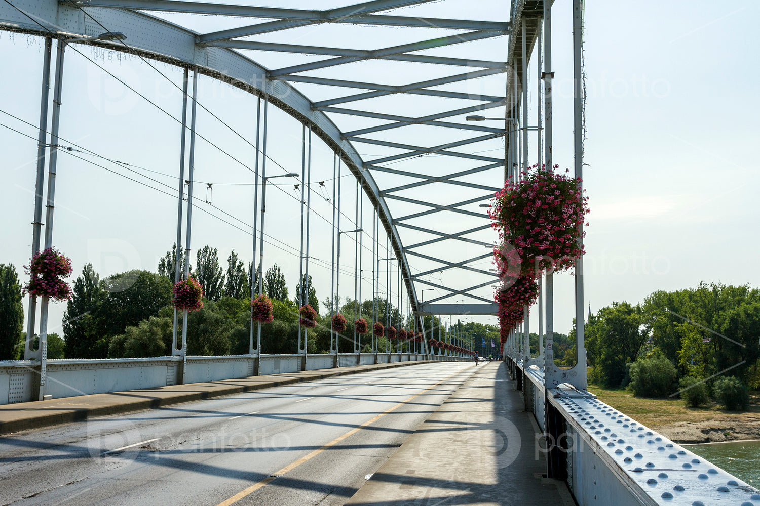 Downtown bridge (Belvárosi híd) in Szeged