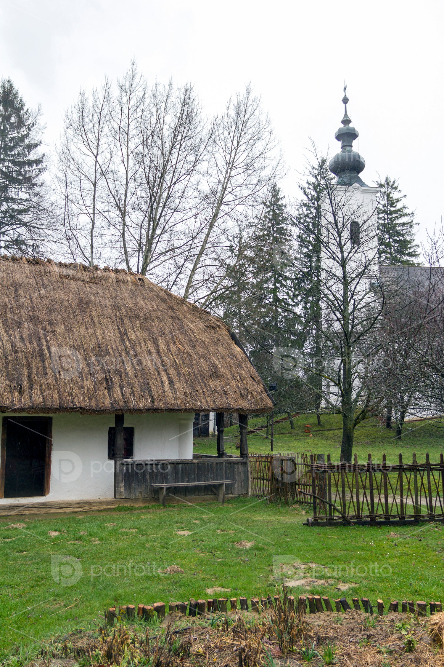 Museum village in Szenna