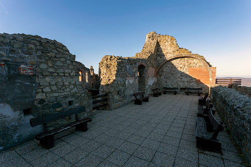 The Citadel castle of Visegrád