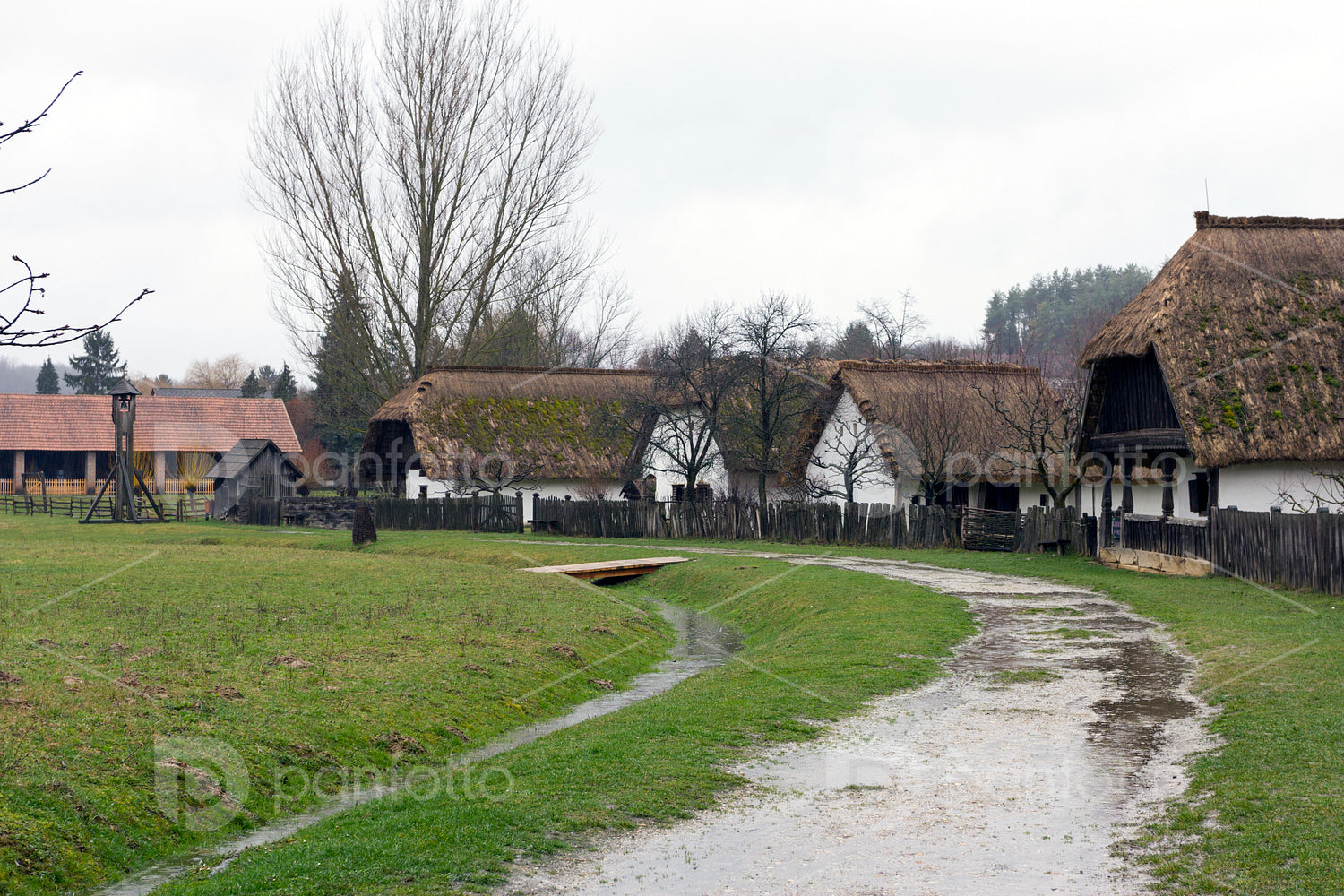 Museum village in Szenna