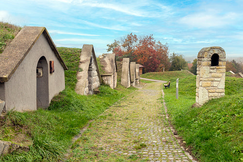 Wine cellars in Hercegkút