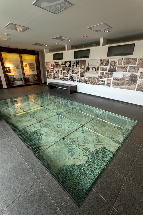 Interior of the Iseum Savariense museum