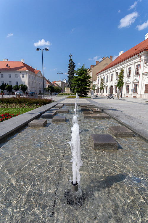 Summer day in Szombathely, Hungary