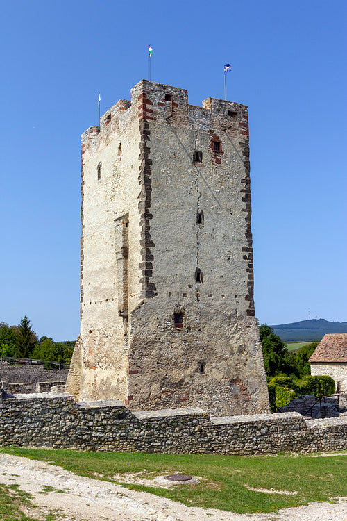 Kinizsi castle in Nagyvázsony